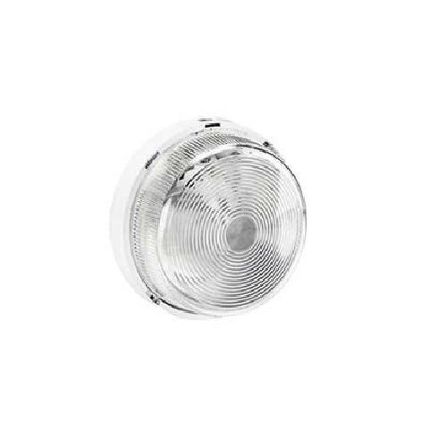 LEGRAND - Bulkhead Light, IP44, IK07, Round, B 22, Glass Diffuser