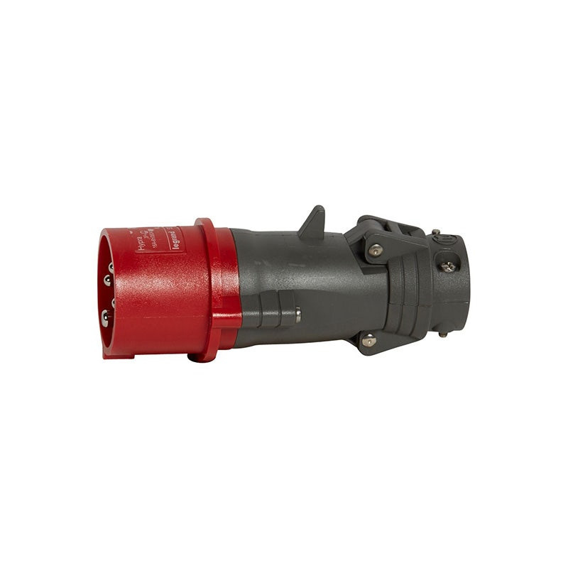 LEGRAND - Plug Hypra, Straight, IP44, 16A, 380/415V~, 3P+E, Plastic