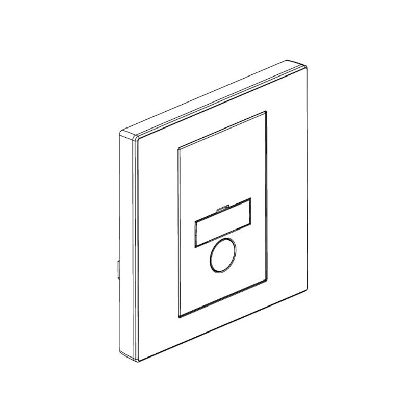 LEGRAND - Fused Connection Unit Galion, 1 Gang, Unwitched, 13A, 250V, with Cord Outlet, Matt Black