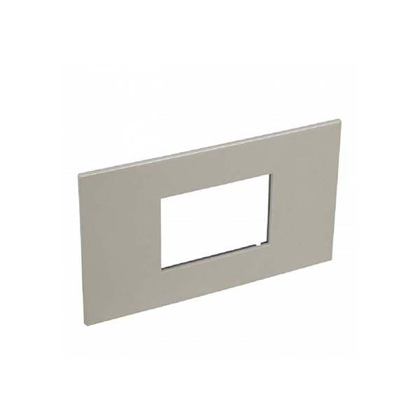 LEGRAND - Plate Arteor, BS, Square, 3 Modules, Champagne