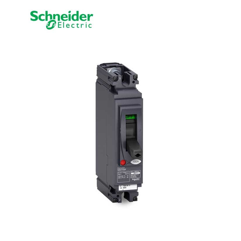 شنايدر - قاطع رئيسي 16 أمبير - ComPact NSX100F AC/DC, 1P 1d, 18kA at 240 VAC, TMD Trip Unit 16A