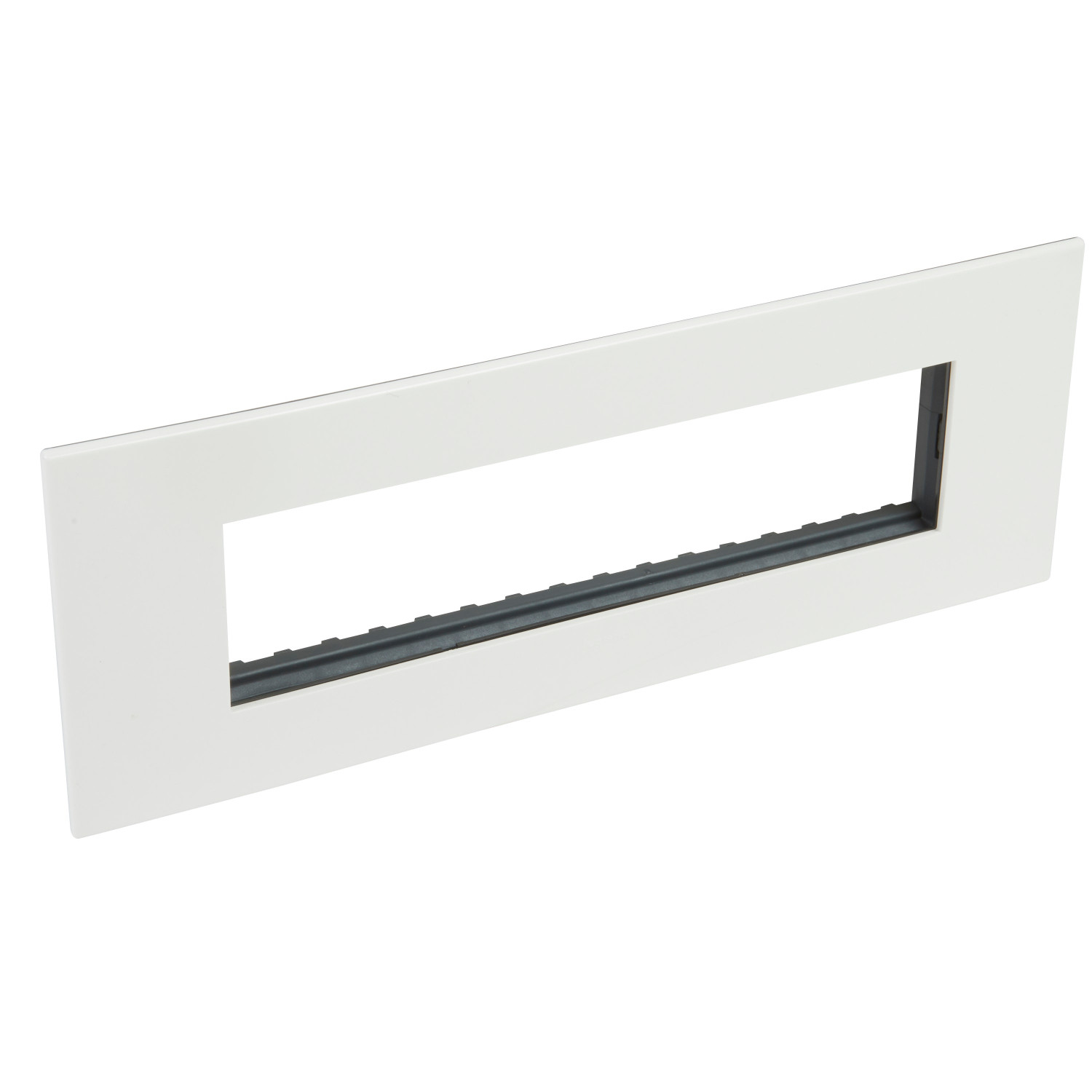 LEGRAND - Plate 8Mod w/ Support Frame BS, White Arteor