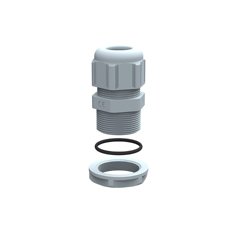 LEGRAND - Cable Gland, Plastic, IP68, PG48, Clamping Capacity 34-44mm, RAL7001