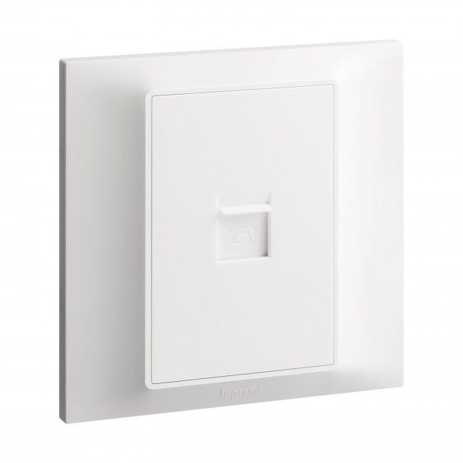 LEGRAND - Telephone socket Belanko S - RJ11 socket - 10 connections - White