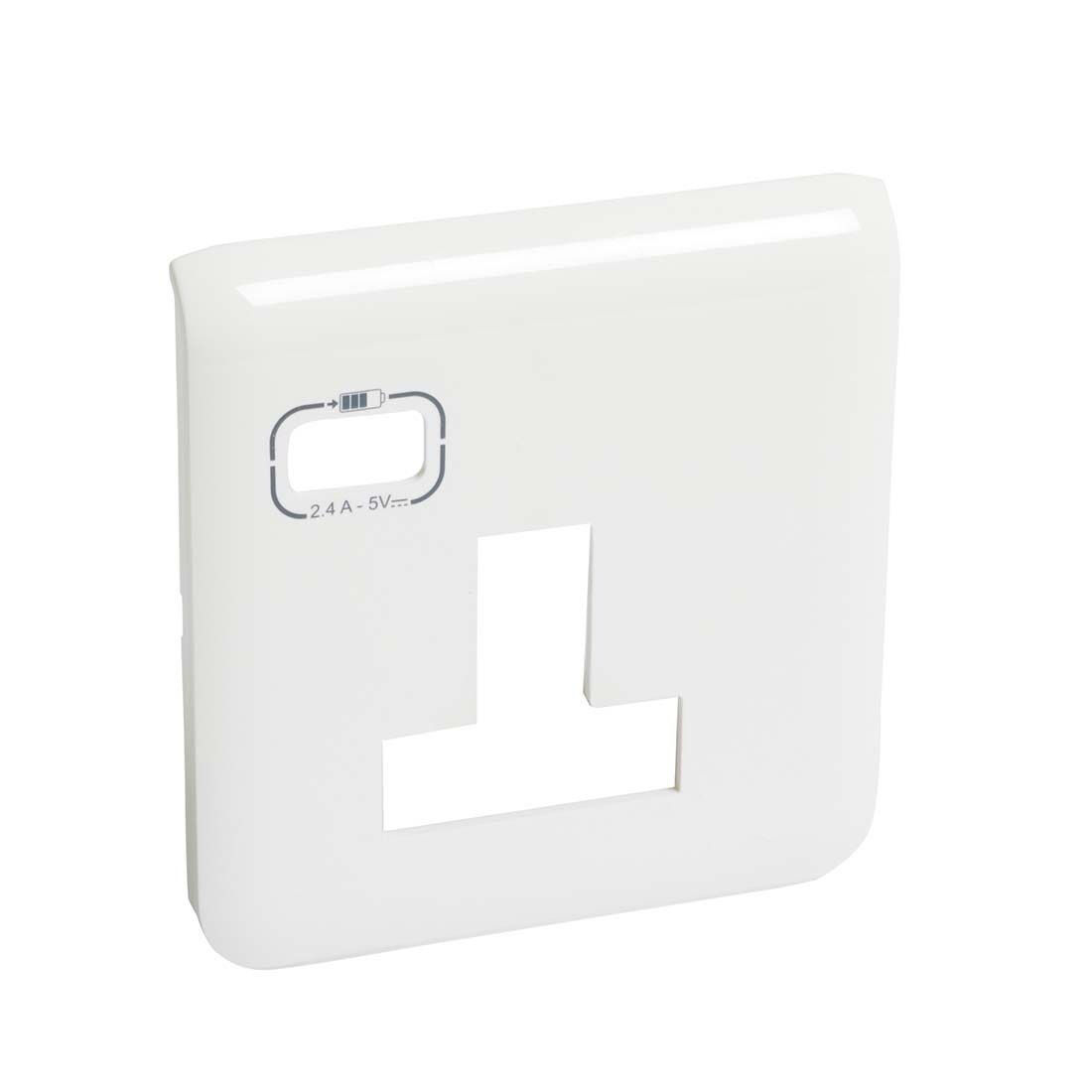 LEGRAND - Plate 1G BS13A + USB, White