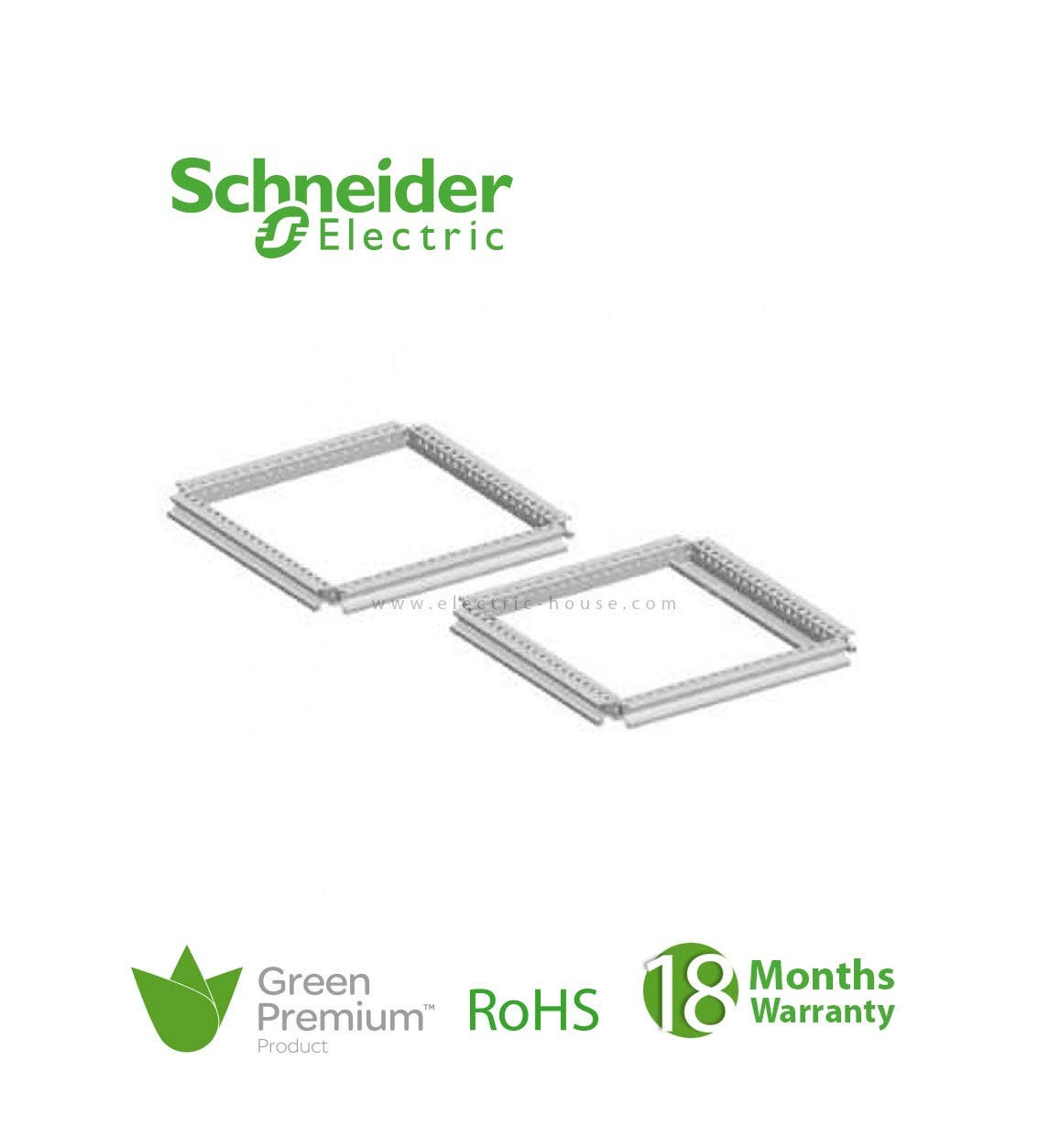SCHNEIDER - Spacial SF Bottom And Top Frame, 1000 x 800 mm
