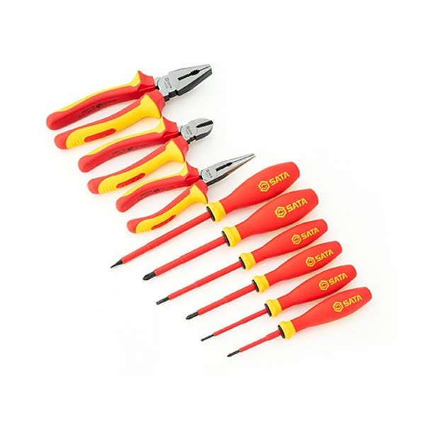 SATA - VDE Insulated Tool Set, 9 Pieces