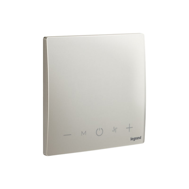 LEGRAND - Room Temperature Control Unit Mallia Senses, 1 Gang, Champagne