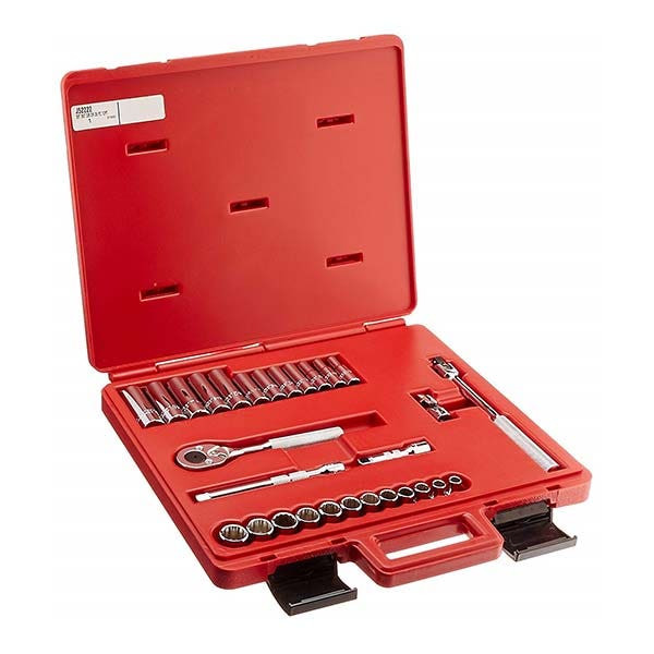 PROTO - 3/8" Drive Metric Combination Socket Set, 29 Pieces, 12 Point
