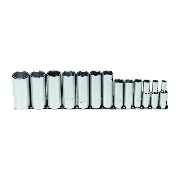 PROTO - 3/8" Drive Deep Socket Set, 13 Pieces, 6 Point