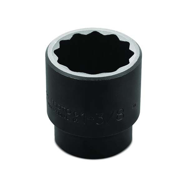 PROTO - 1/2" Drive Impact Socket, 1-3/8", 12 Point