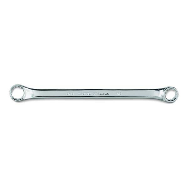 PROTO - Full Polish Offset Double Box Wrench, 1/2" x 9/16", 12 Point