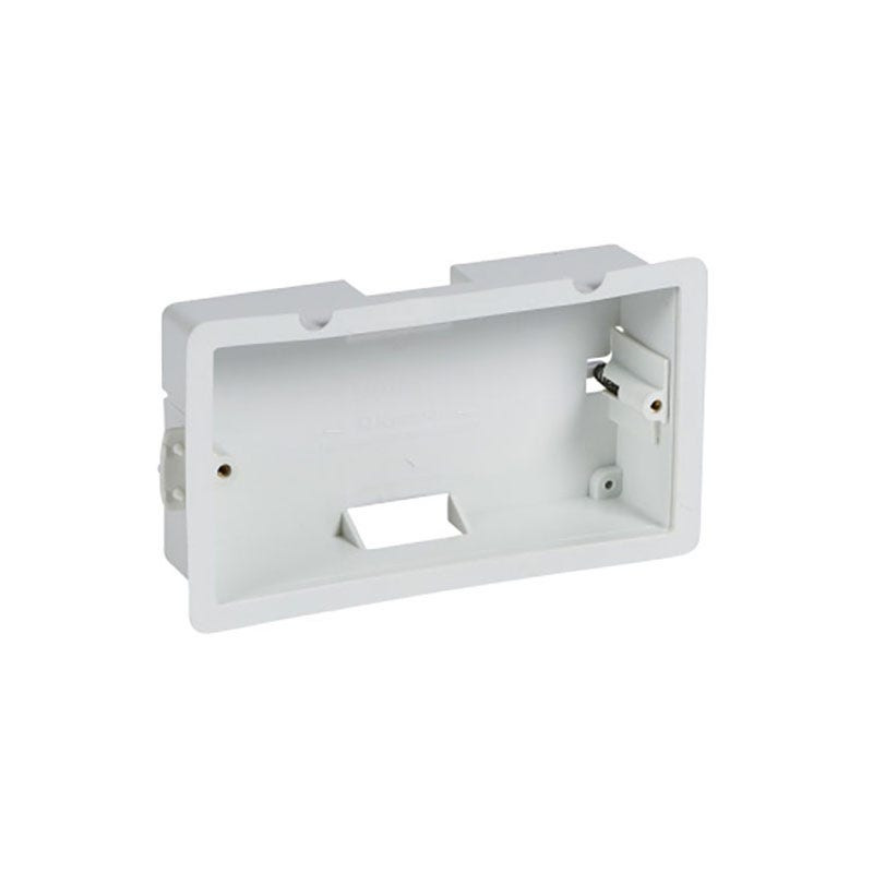 LEGRAND - Plaster Box, 2 Gang, Depth 32mm, Square