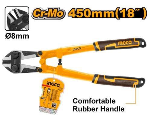 Bolt cutter 18"RUBBER handleمقص حديد 18 بوصة يد رابر