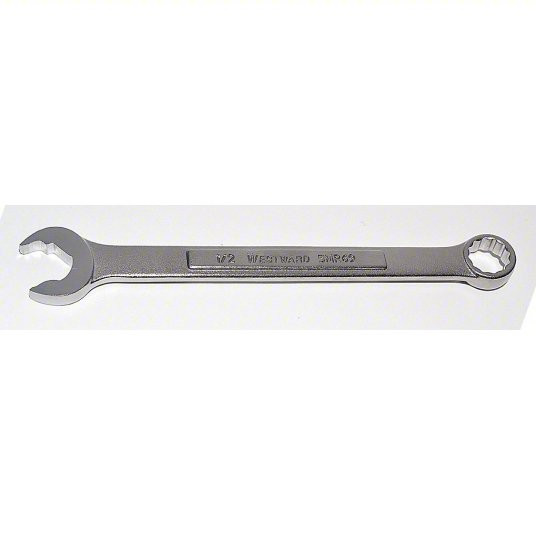  Combination Wrench, Alloy Steel, Satin, 1/2 inch Head Size, 6 5/8 inch Overall Length, Offset