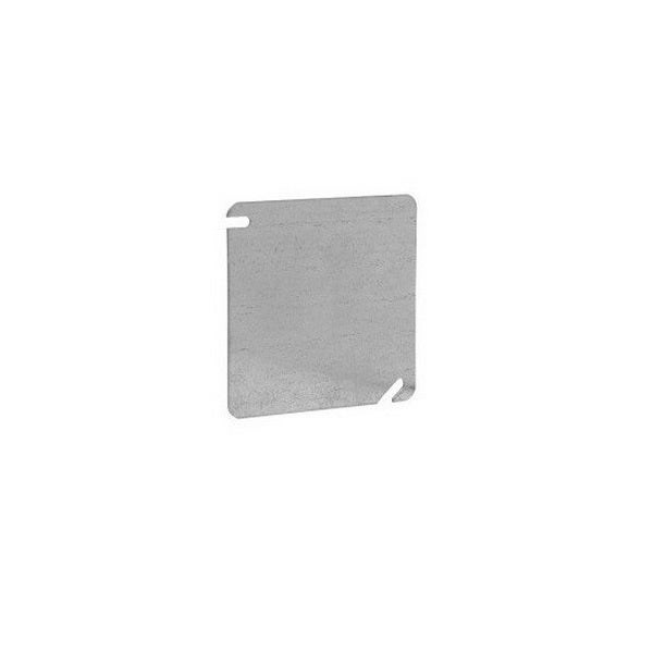 CROUSE HINDS - Cover 4" Square Flat Blank, #TP472