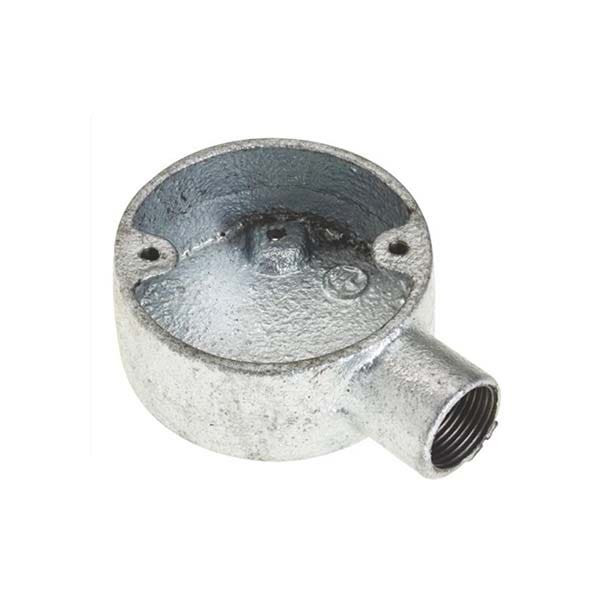 ITCC - Terminal Box, 1 Way, Malleable Iron, HDG, 25mm