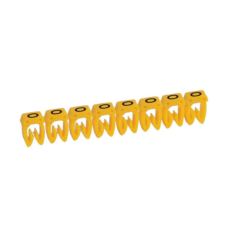 LEGRAND - Marker CAB 3, for Wiring 1.5 to 2.5 mm², Capital Letter 'O'