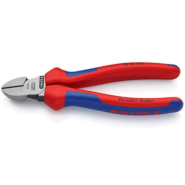 KNIPEX - Diagonal Cutter with, Black Atramentized, 160 mm