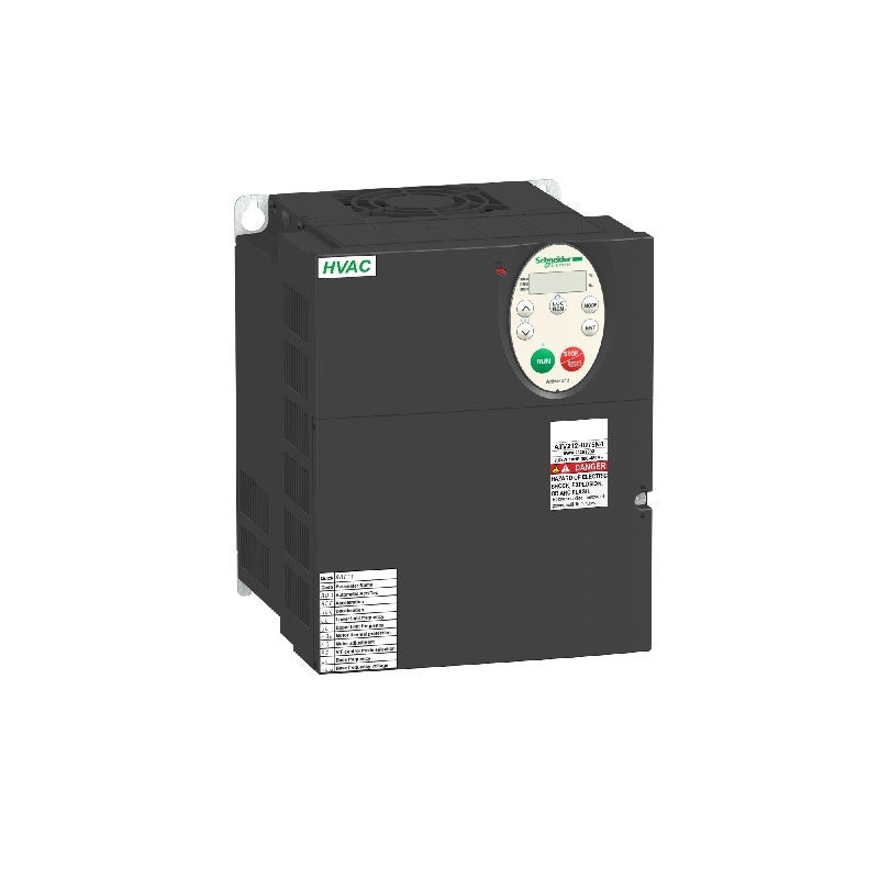 SCHNEIDER - Variable Speed Drive ATV212, 5.5Kw, 7.5Hp, 240V, 3PH, Wo EMC, IP21