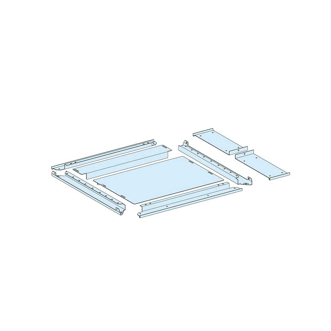 SCHNEIDER - IP30 2-Part Gl.PL.W650+150D600