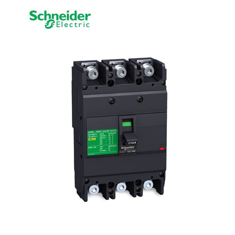 SCHNEIDER - MCCB Breaker, EasyPact EZC250F, 3P, 150A, 18kA 400/415V, TMD Trip Unit
