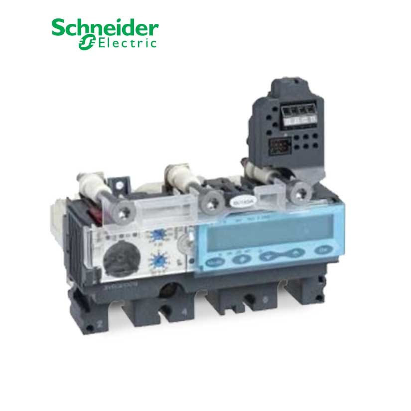 SCHNEIDER - Trip Unit TM100DC, ComPact NSX100 DC, Thermal-magnetic, 100A, 3P 3d