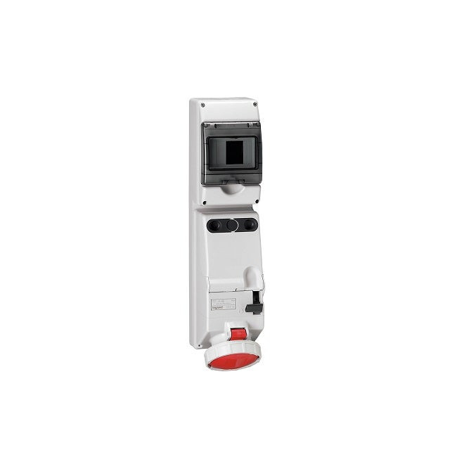 LEGRAND - Combined Unit P17, with Din Rail, IP66, 380/415 V, 63 A, 3P+E