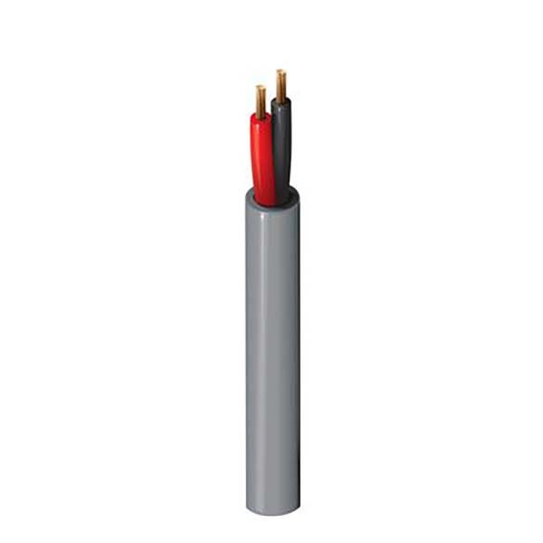 BELDEN - Security & Audio Cable, 2C*22 AWG, Stranded BC, PP Insulation, Unshielded, PVC Jacket with Ripcord, CM, Grey, 305M/Reel