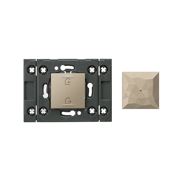 LEGRAND - Connected Gateway + Home/Away Wireless Master Switch Arteor, Champagne