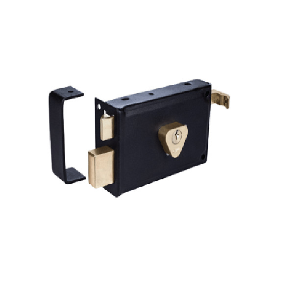 DAF® KILIT - Cylindirical Rim Door Lock, 70mm (14Cm)