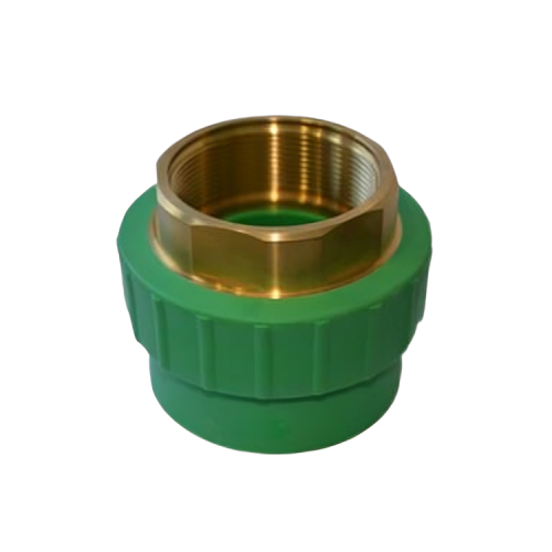 Hexagon External Thread Bushing - Male 90mm PPR/Thermal Green Conversion