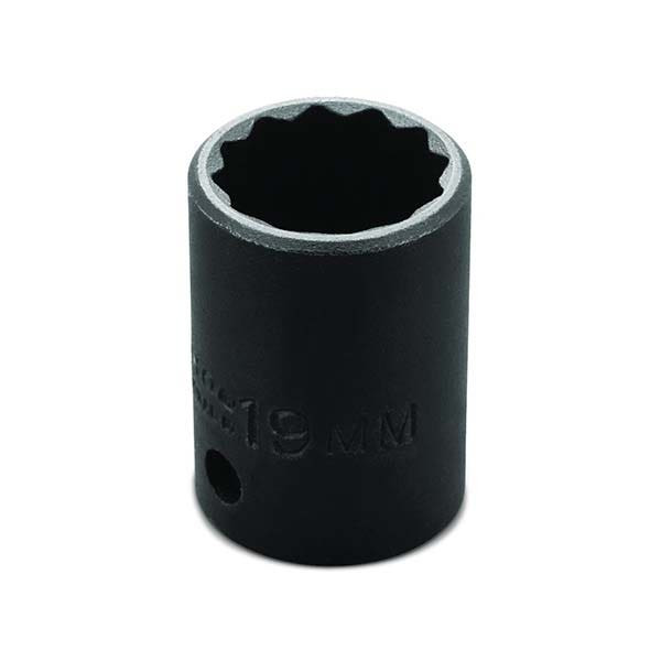 PROTO - 1/2" Drive Thin Wall Impact Socket, 19 mm, 12 Point