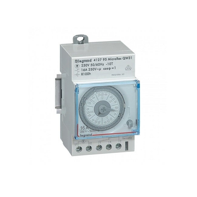 LEGRAND - Programmable time switch - weekly programme - 100h working reserve