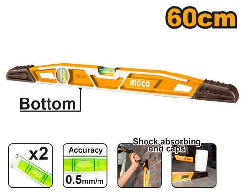 Heavy-duty mason's level Length:60cm ميزان ماء صناعي 60 سم