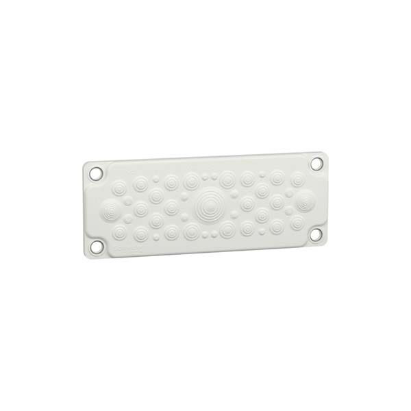 SCHNEIDER - Membrane Gland Plate, PrismaSeT G, 35 Entries with Dia 5-32mm, Insulated, IP30 to IP55