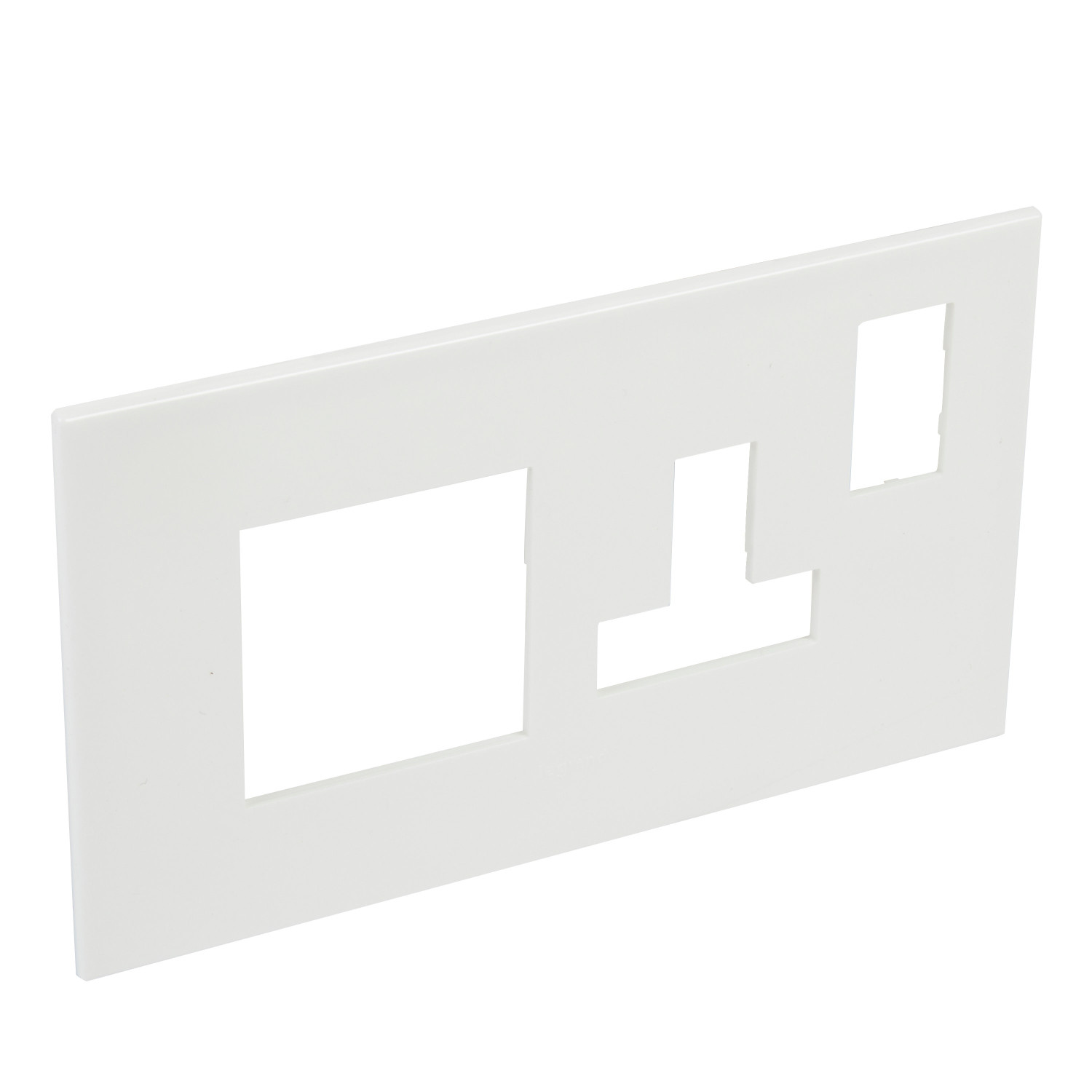 LEGRAND - Plate for Cooker Unt Sqr BS, White Arteor