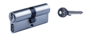 DAF® KILIT, Traditional Key Cylinder  (Centered Cam) Satin Plated