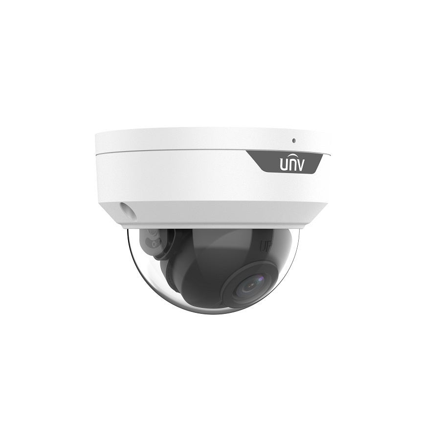 UNIVIEW - 8MP 4K HD Vandal-resistant IR Fixed Dome Network Camera (28mm)