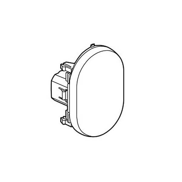 LEGRAND - 2-Way Switch Arteor, 16A, Round, 3 Modules, White