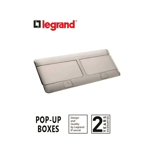 Legrand Metal Floor Plugs Box - Size 4x2