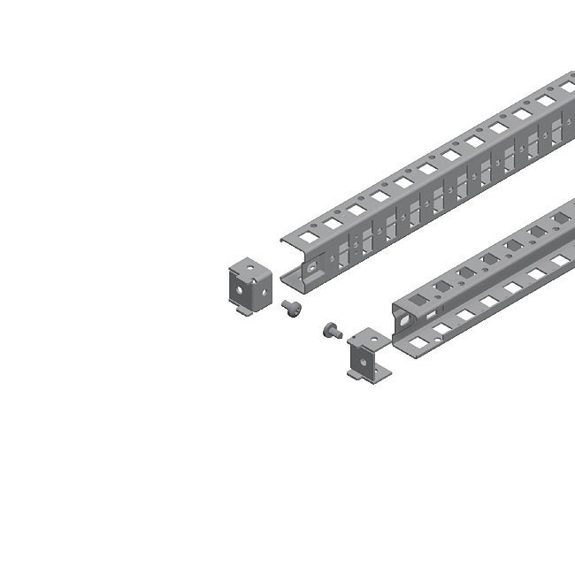 SCHNEIDER - 2 Universal Rails 1 Row 400