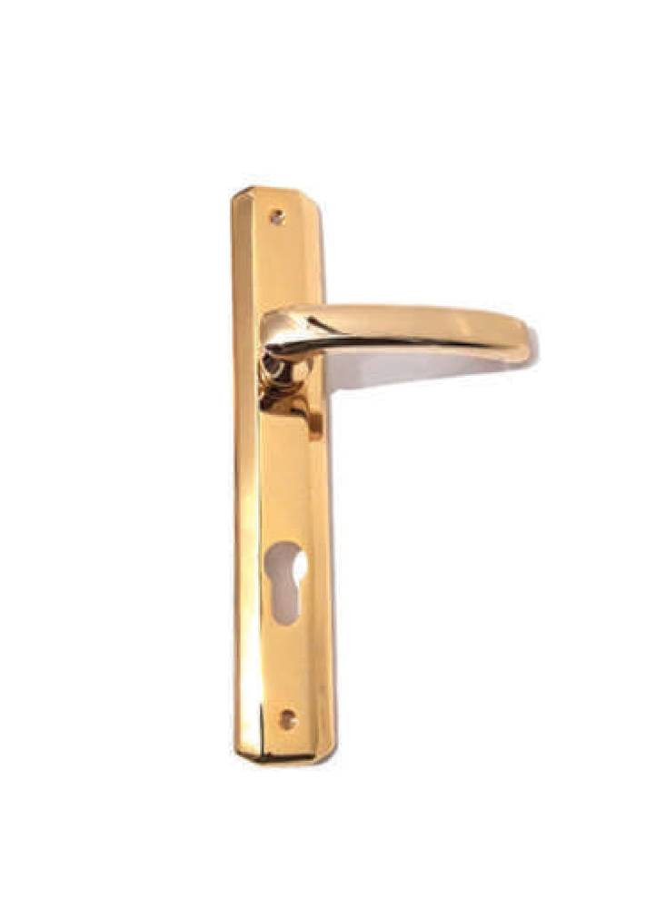 Kale 630 Door Handle, Shiny Gold