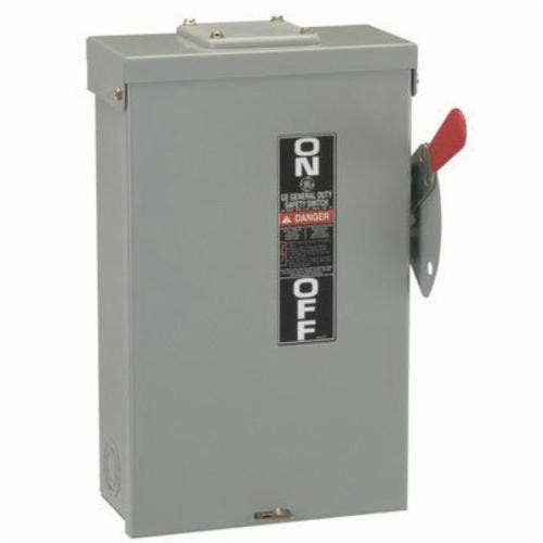 GENERAL ELECTRIC - Safety Switch, 30A 2P 240V Fusible, Nema 3R