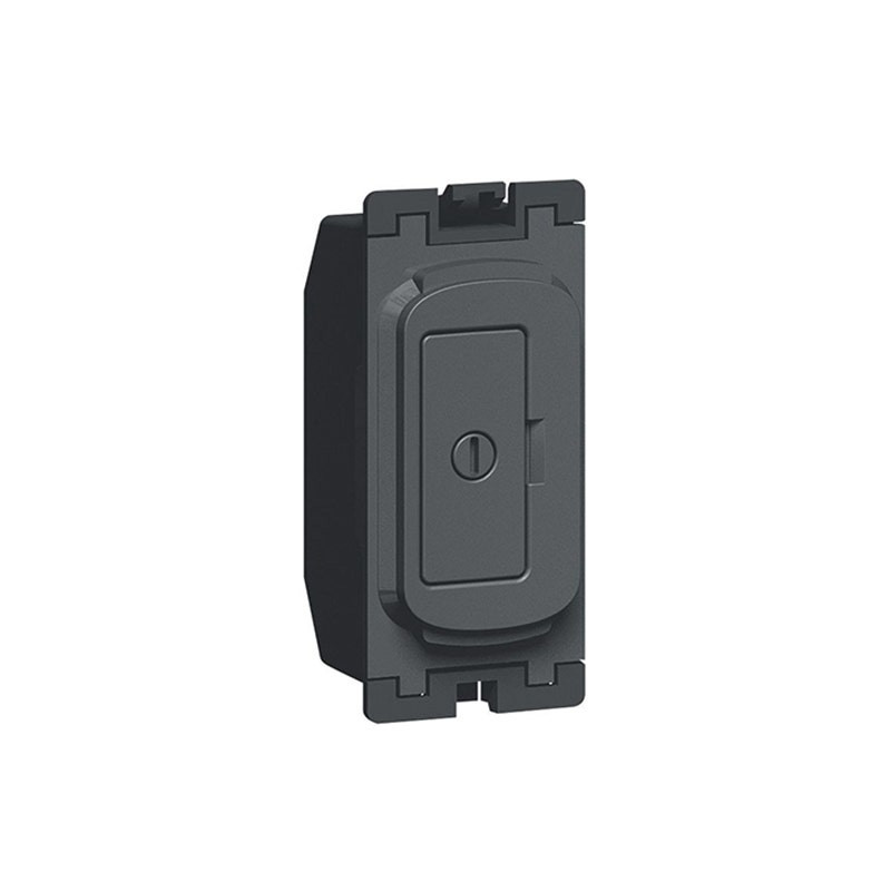 LEGRAND - Fuse Carrier Synergy, Grid Module, 13A, 250V~, Anthracite