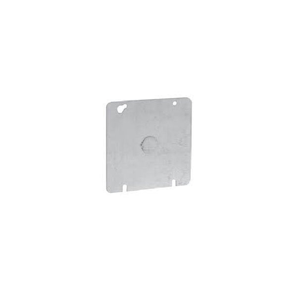CROUSE HINDS - Cover 4" 11/16 Square Flat 1/2 KO, #TP572
