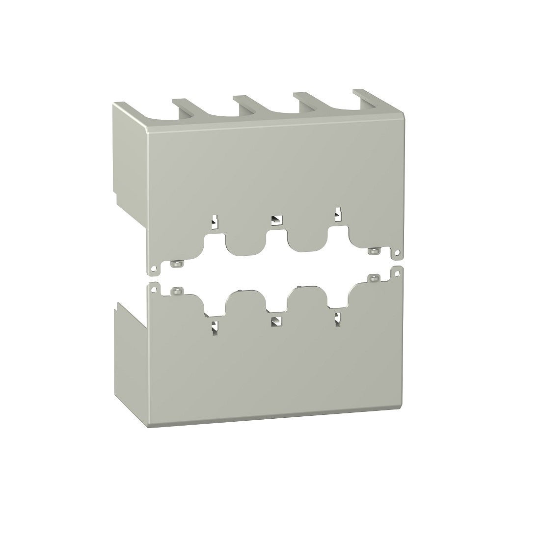 SCHNEIDER - Terminal Shields, 3 Poles, for EZC400, Set of 2
