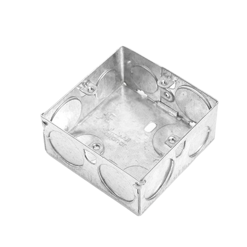 Fanar Iron Electrical Box - 4 Pole - Size 7x7x3.5 cm