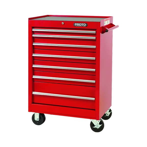 PROTO - Intermediate Maintenance Tool Set with Roller Cabinet J442742-7RD, 179 Pieces