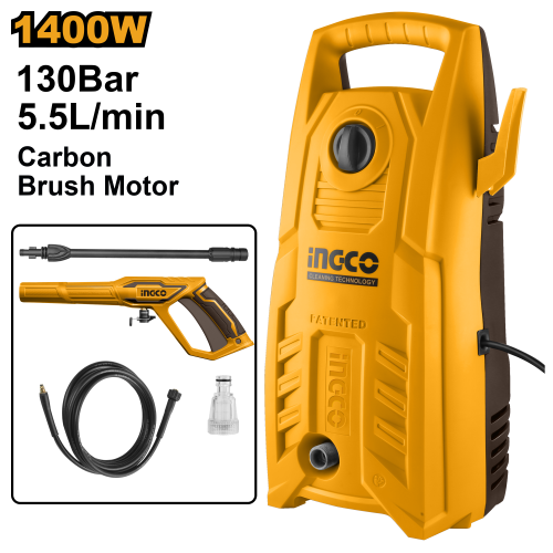 High pressure washer 1400W - 130 Bar ماكينة غسيل 1400 وات 130 بار
